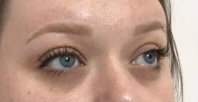 semi-permanent eybrows after